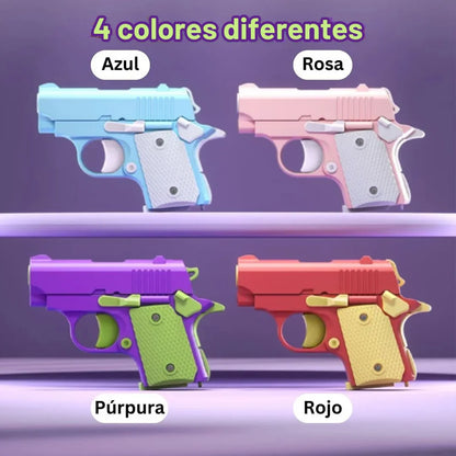 Mini Pistola de Juguete Antiestrés