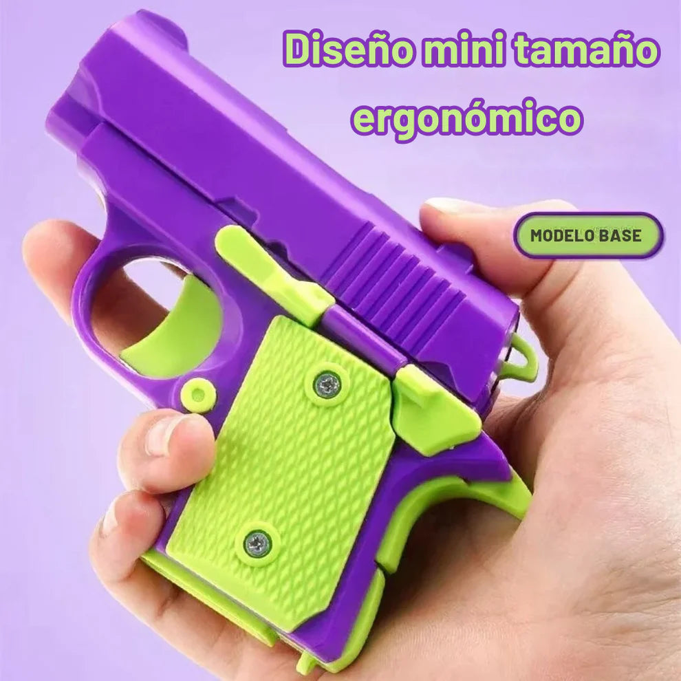 Mini Pistola de Juguete Antiestrés